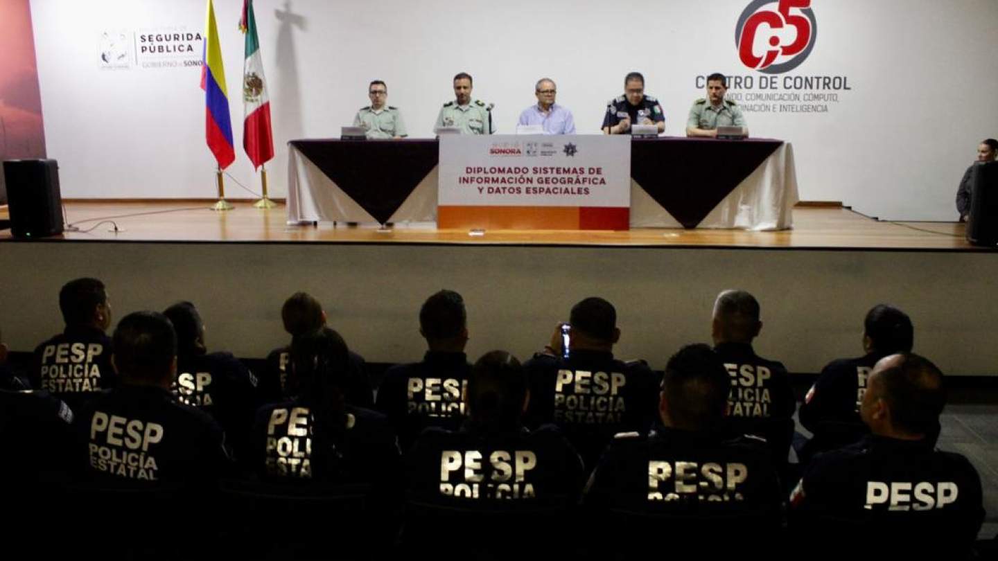 Secretaría de Seguridad Pública Recibe Policía Estatal de Sonora